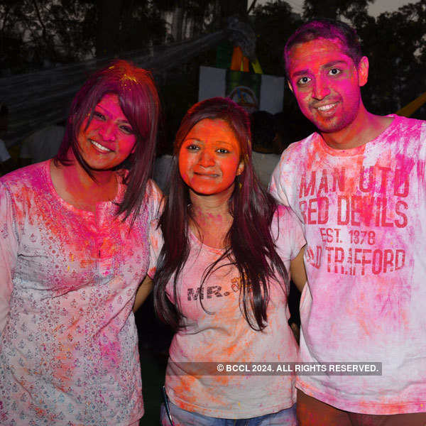 Holi party @ Royal Orchid