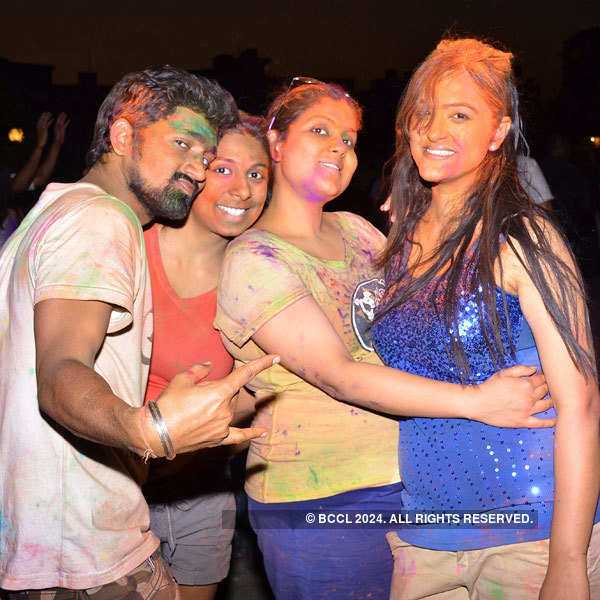 Holi party @ Royal Orchid