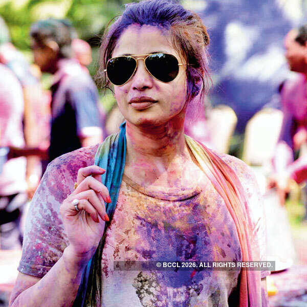 Hyderabad's tryst with Holi
