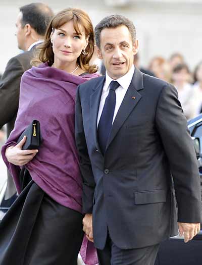 Sarkozy at Bastille day