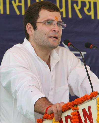 Rahul Gandhi in Amethi