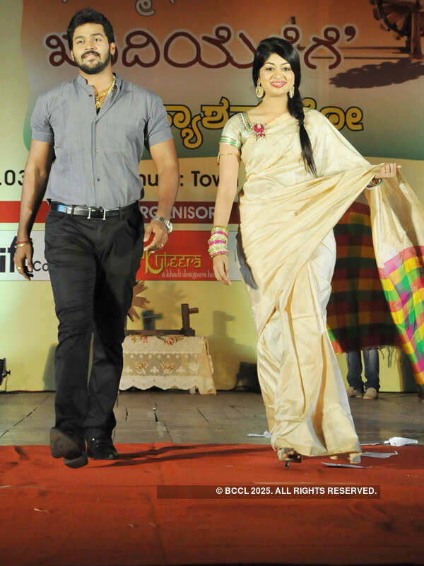 Khadi couture come alive