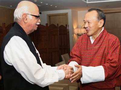 Bhutan's PM in Delhi