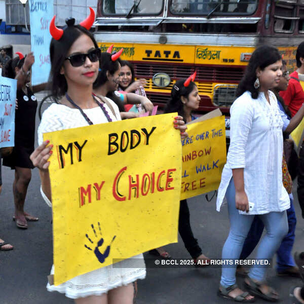Slut-Walk in Kolkata
