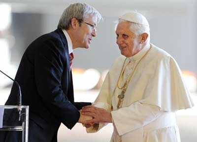 Pope's farewell at Sydney