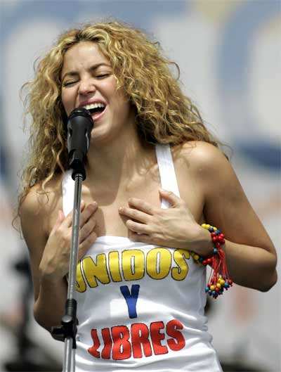 Shakira in concert