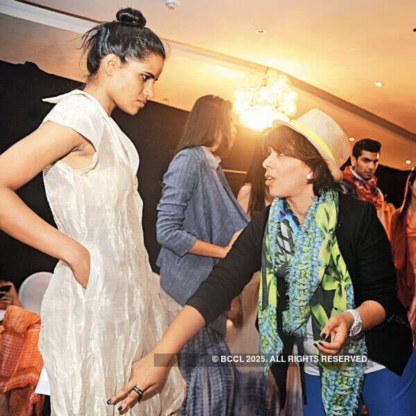Pre-fashion show event in Delhi