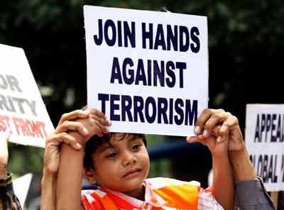 Protest against terrorism