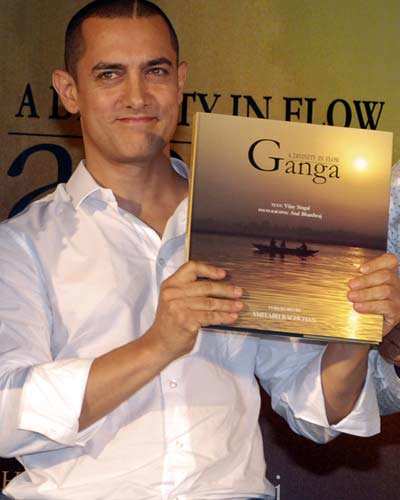 Aamir at book launch