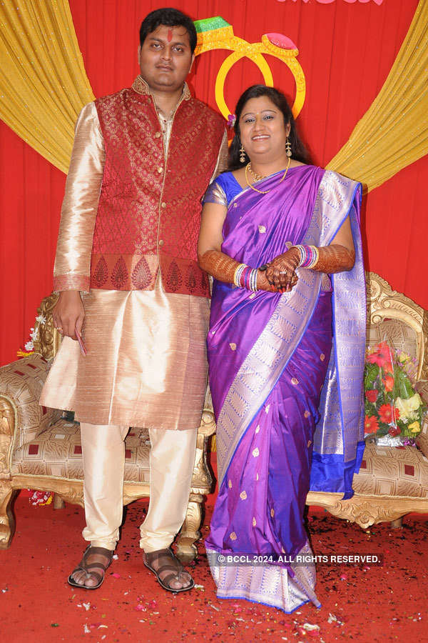 Niraj and Ankita's ring ceremony