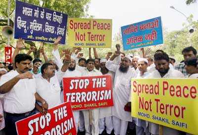 Anti-terror protest