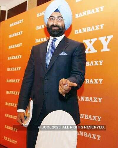 Ranbaxy's CEO at a press meet 