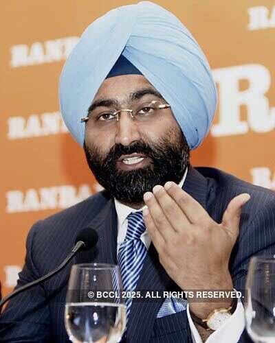 Ranbaxy's CEO at a press meet 