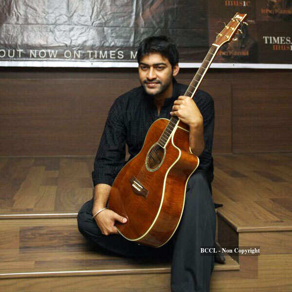 Pakistan Singer Ali Abbas Poses For The Cameras During The Launch Of 