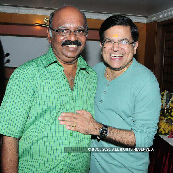 Pooja for film 'Blue'