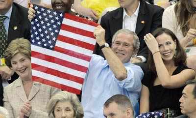 Bush at Olympics