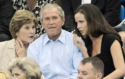 Bush at Olympics