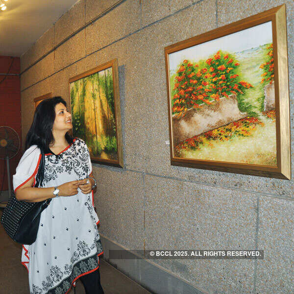 Kajal Nalwa's art exhibition
