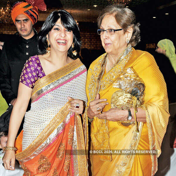 Nabila and Sanya's wedding ceremony