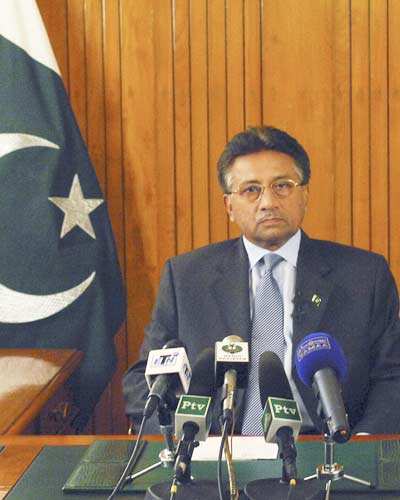 Musharraf: Resigned to fate
