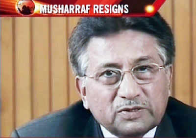 Musharraf: Resigned to fate