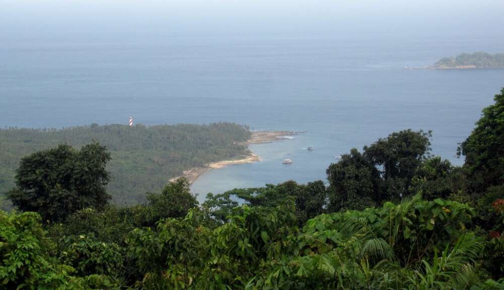 Mt. Harriet, the Andamans Mt Harriet