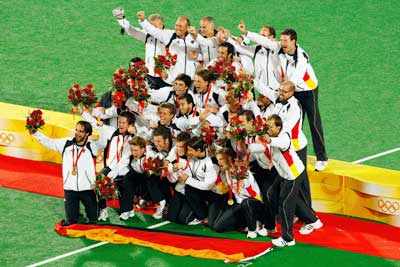 Germany win hockey gold