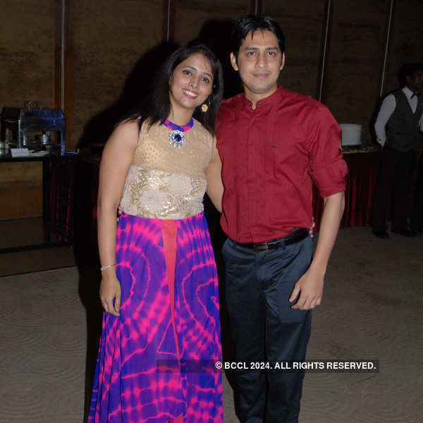 Ajanis and Thakars host party