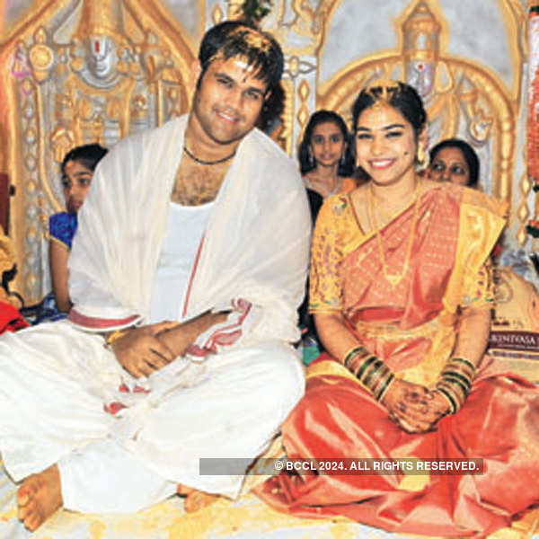 Ashwini and Harshavardhan's wedding