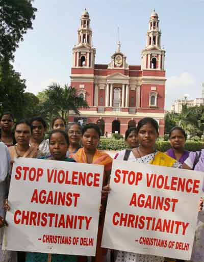 Protest: Orissa violence