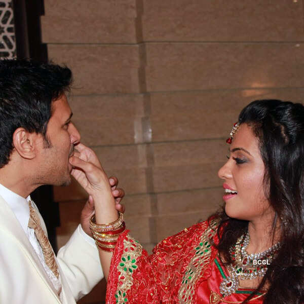 Raja & Amritha's wedding reception