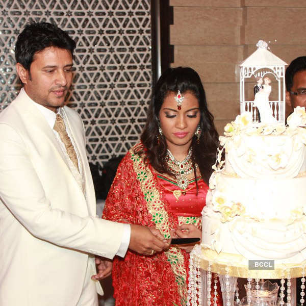 Raja & Amritha's wedding reception