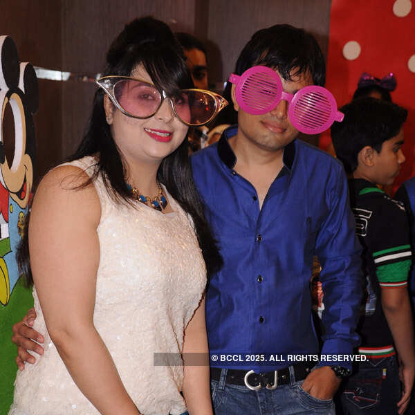 Anand and Meher Ahuja's son's b'day party
