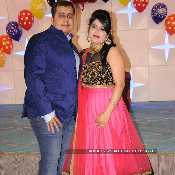 Anand and Meher Ahuja's son's b'day party