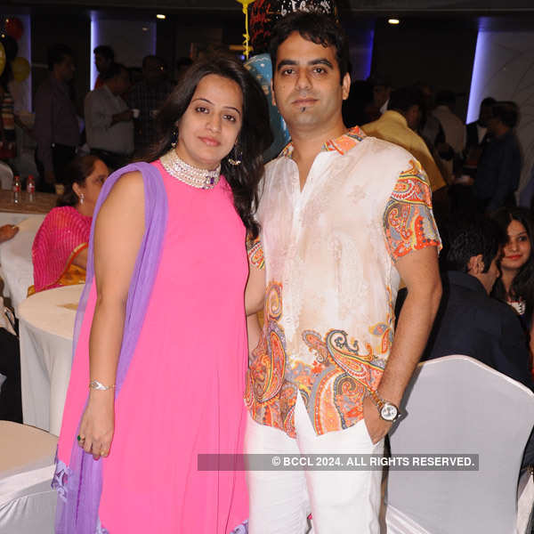 Anand and Meher Ahuja's son's b'day party