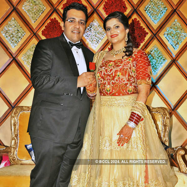 Yash, Geetika's wedding reception