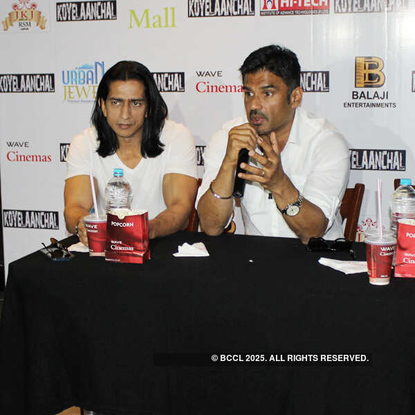 Suniel Shetty promotes Koyelaanchal