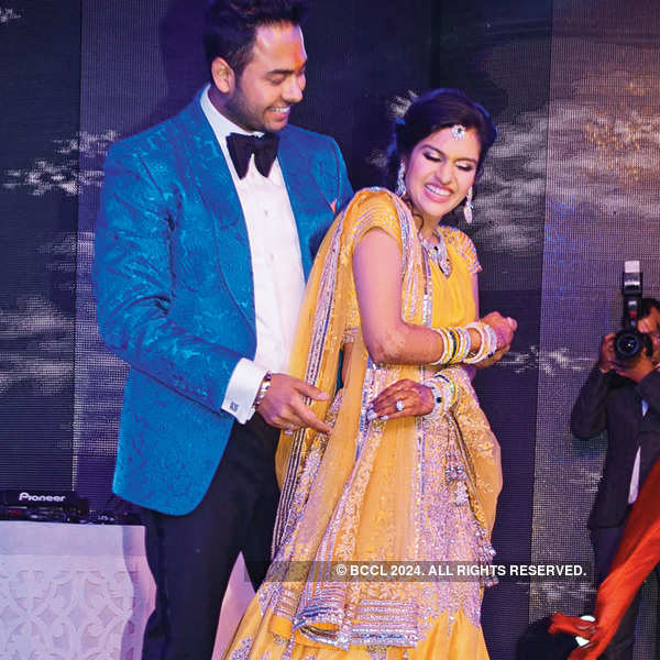 Umang Jindal and Sanya Garg's engagement