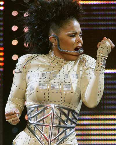 Janet in concert