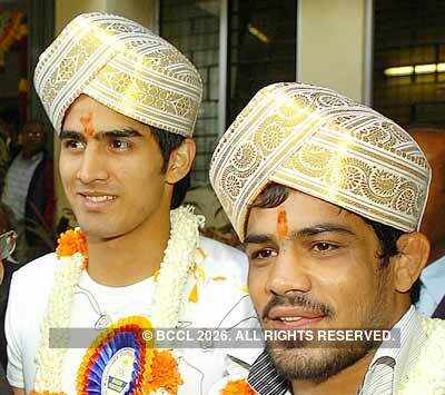 Felicitation of Olympians