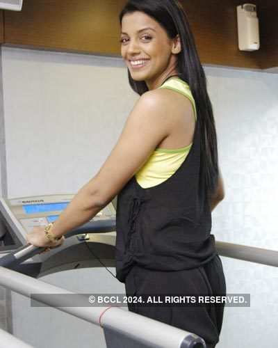 Mugdha at Gold's gym