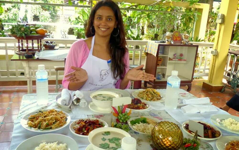 Learn cooking at Amita Thai Cooking Class Class2