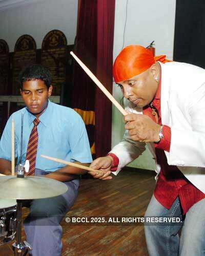 Shivamani son's b'day