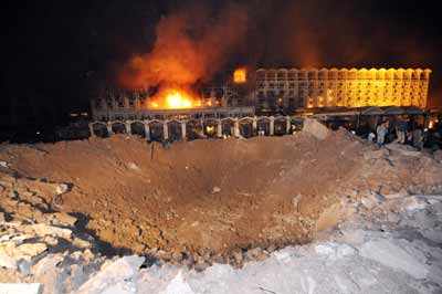 Islamabad hotel rammed