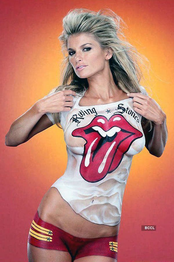 30 celebs in body paint!