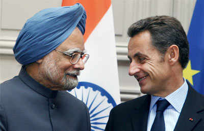 PM with Sarkozy