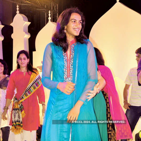 Saina Nehwal at Badminton Association's event