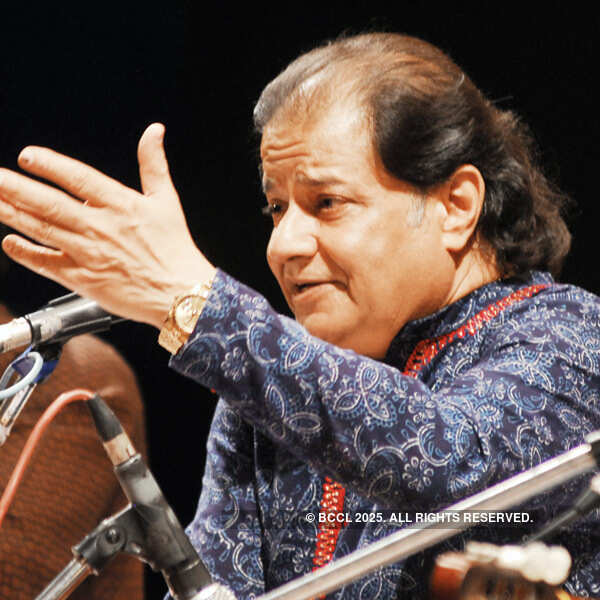 Anup Jalota at a musical event