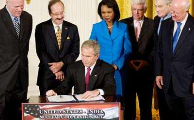 Bush signs N-deal bill