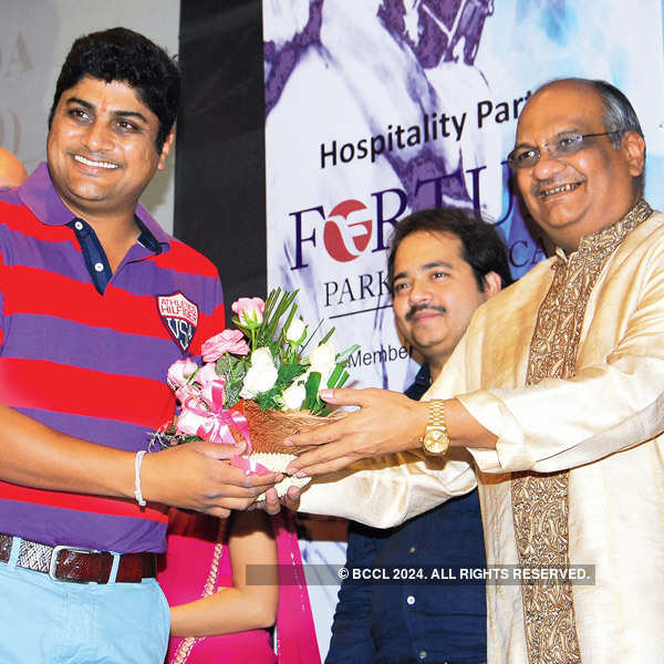 Felicitation ceremony for cricketers